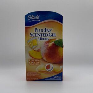 Vintage Glade PlugIns Scented Gel - 3 Refills Peaches & Petals